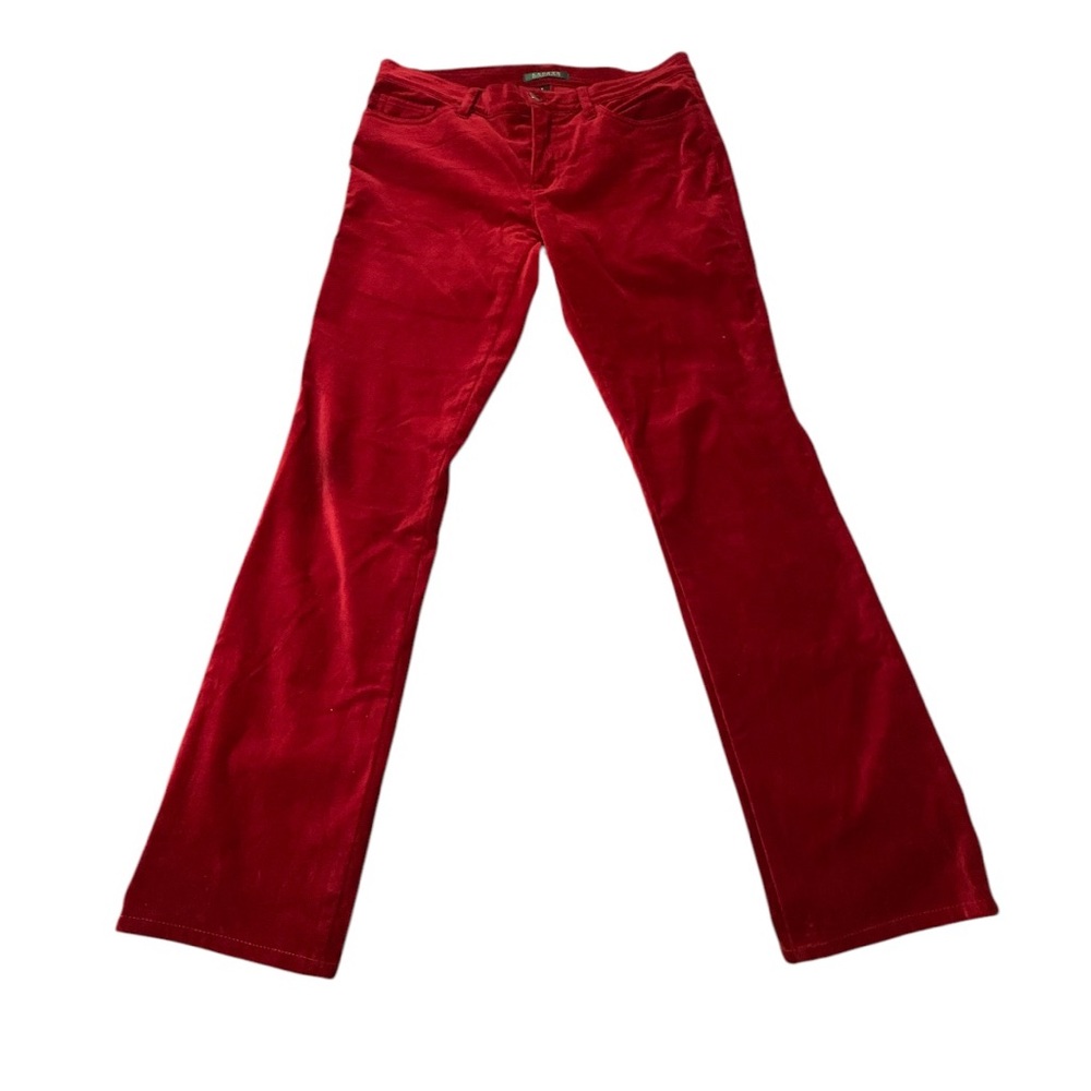 Vintage Ralph Lauren Red Suede Pants
